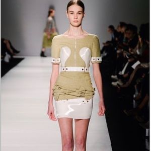 Mikhael kale dress - straight off the runway